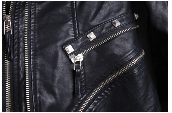 

South Korea Women's New Autumn Fashion Rivet Jacket L1011193