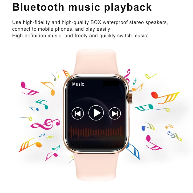 Смарт-часы M36 Plus 1 8 дюйма 44 мм Bluetooth Беспроводная зарядка водонепроницаемость IP67