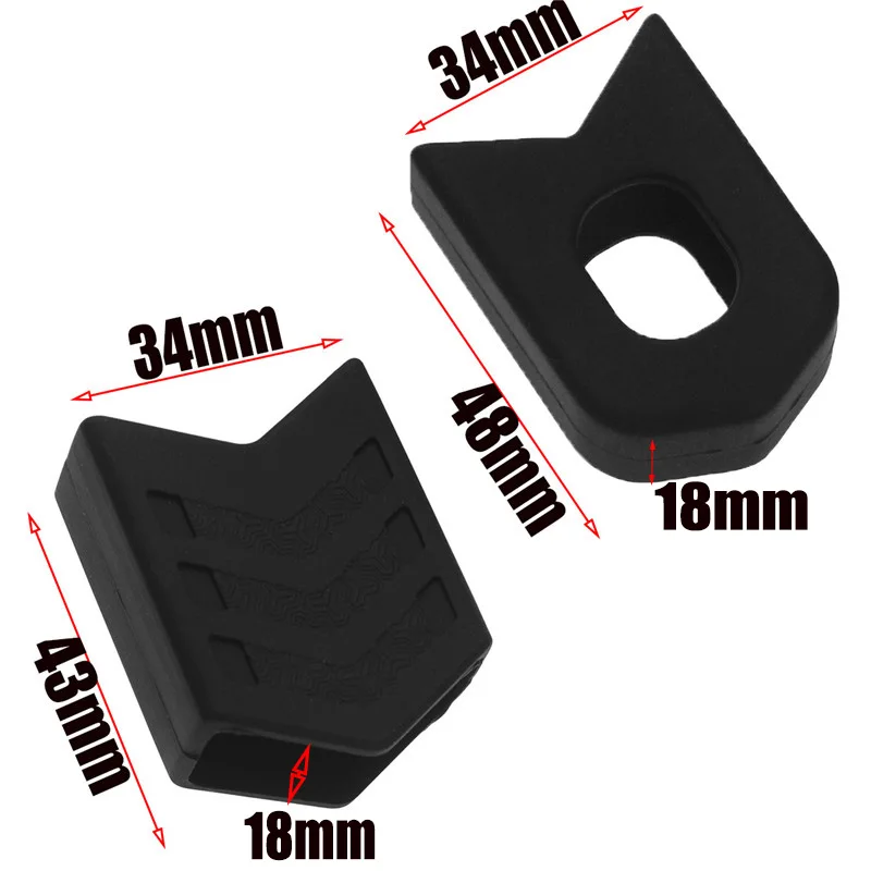 2 пары защитных колпачков для коленчатого вала горного и дорожного велосипеда