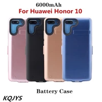 kqjys 6800mah portable battery charger cases for huawei honor 10 powerbank battery charging power case for honor 10 battery case