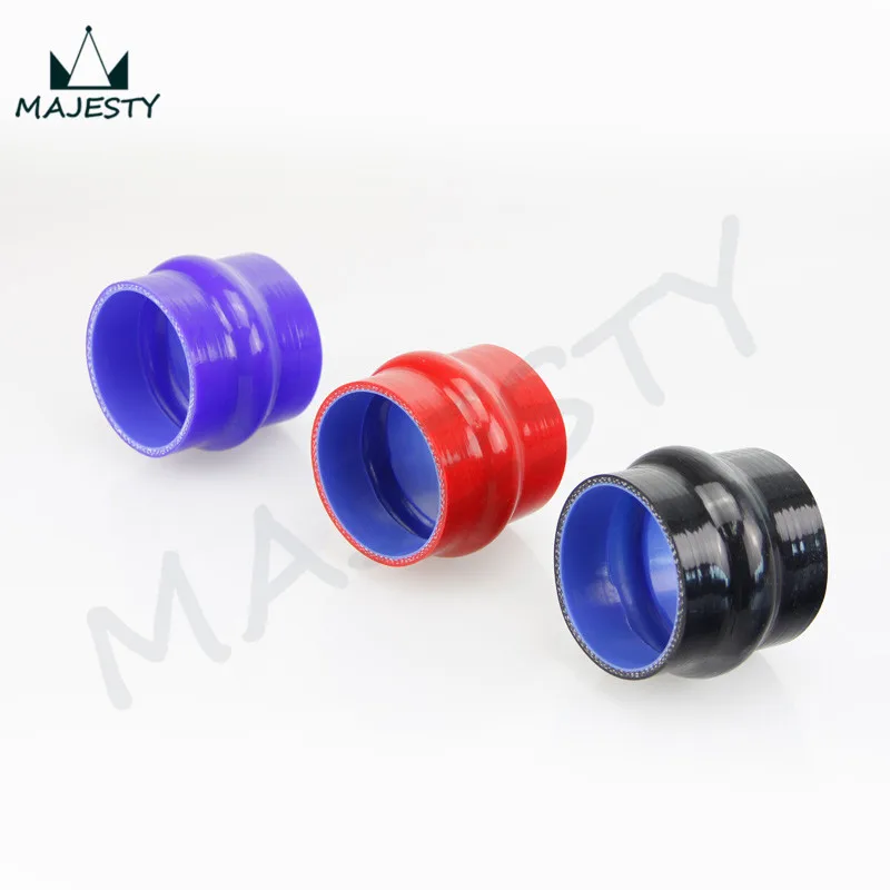 3 &quot76 мм Горб Прямой силиконовый шланг интеркулер муфта трубы