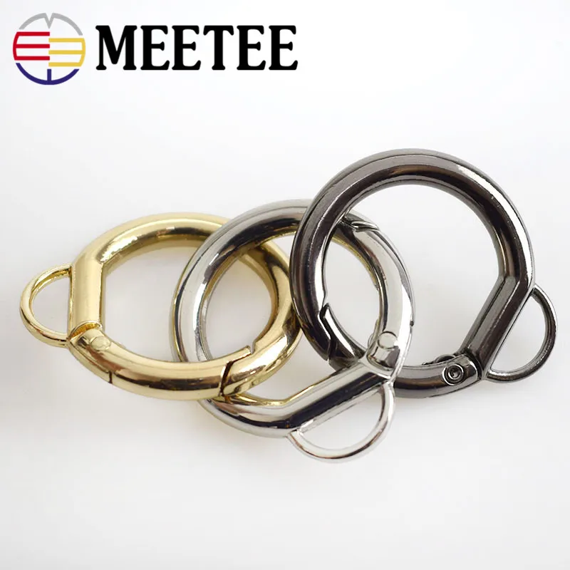 5/10 шт Meetee 24 мм металлический пружинный уплотнительное кольцо пряжки