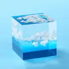 Глина из белой бумаги, 82 гпакет, заливка эпоксидной смолой, наполнитель для УФ-смолы, декоративное облачко для самостоятельного изготовления ювелирных изделий