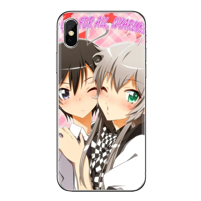 Haiyore! Nyaruko-san F для Xiao mi 6 A1 Max x 2 5X 6X Red Note 5 5A 4X 4A A4 4 3 Plus Pro мягкие прозрачные чехлы |