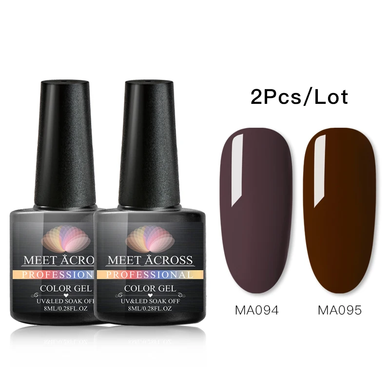 S01723S01724 Гель-лак для ногтей для маникюра, полууф и светодиодные перманентные эмали, чистый блеск, Гель-лак для ногтей - Цвет: S01723S01724