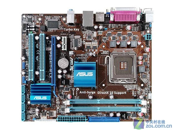 Asus P5G41T-M LX оригинальная материнская плата LGA 775 DDR3 8GB USB2.0 VGA G41 настольная материнская плата