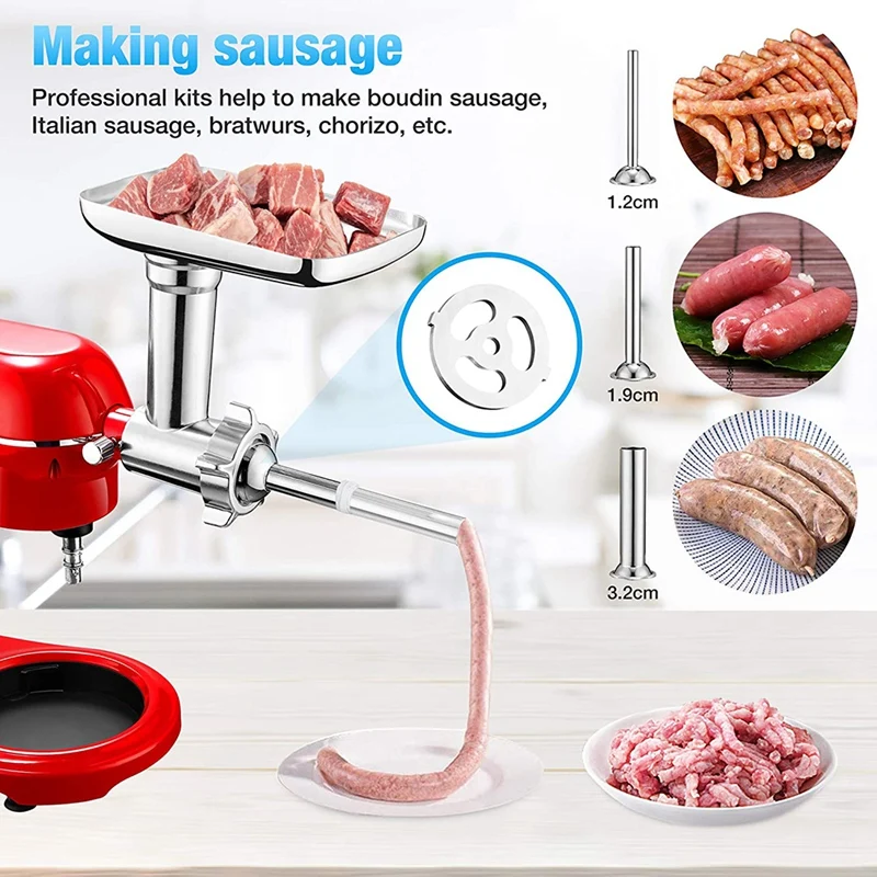 Металлическая пищевая мельница насадка для PHISINIC кухонная стойка миксер