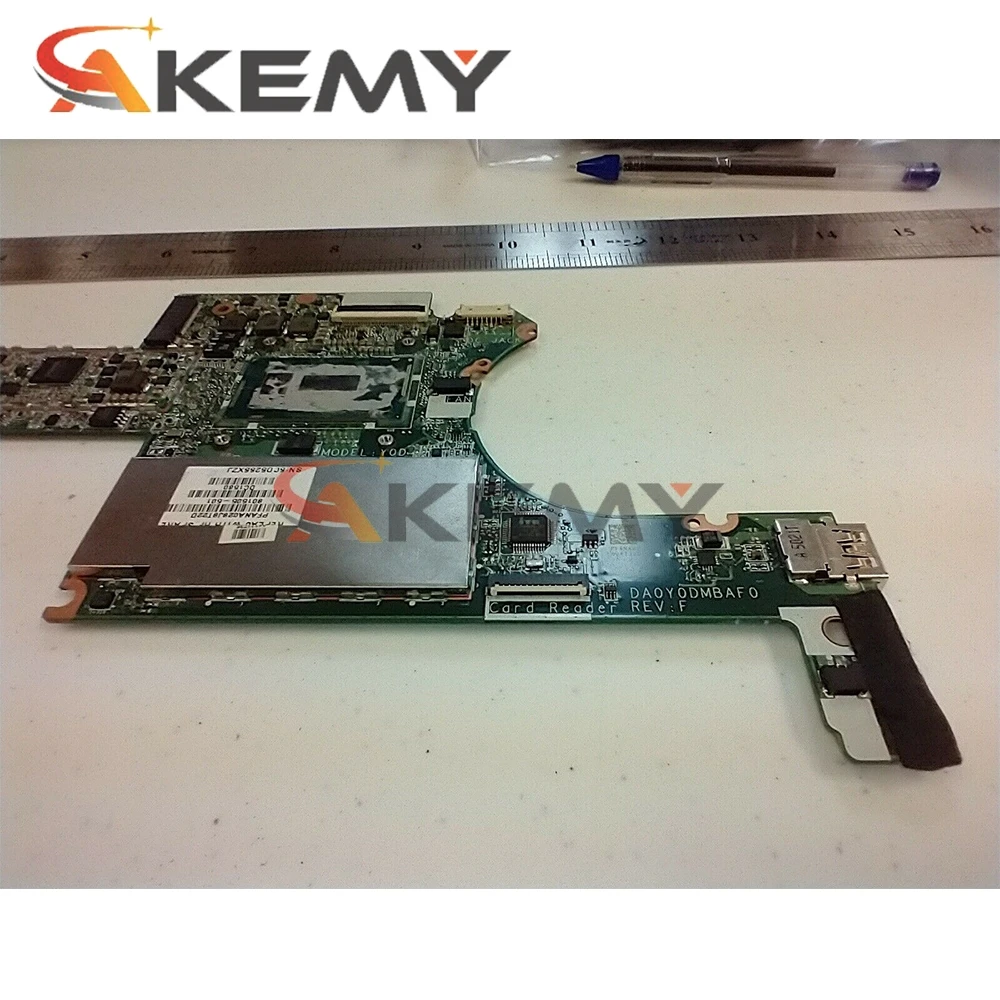 for hp x360 g1 13 4000 laptop motherboard with sr23x i5 5300u 8gb ram da0y0dmbaf0 100 tested fast ship free global shipping