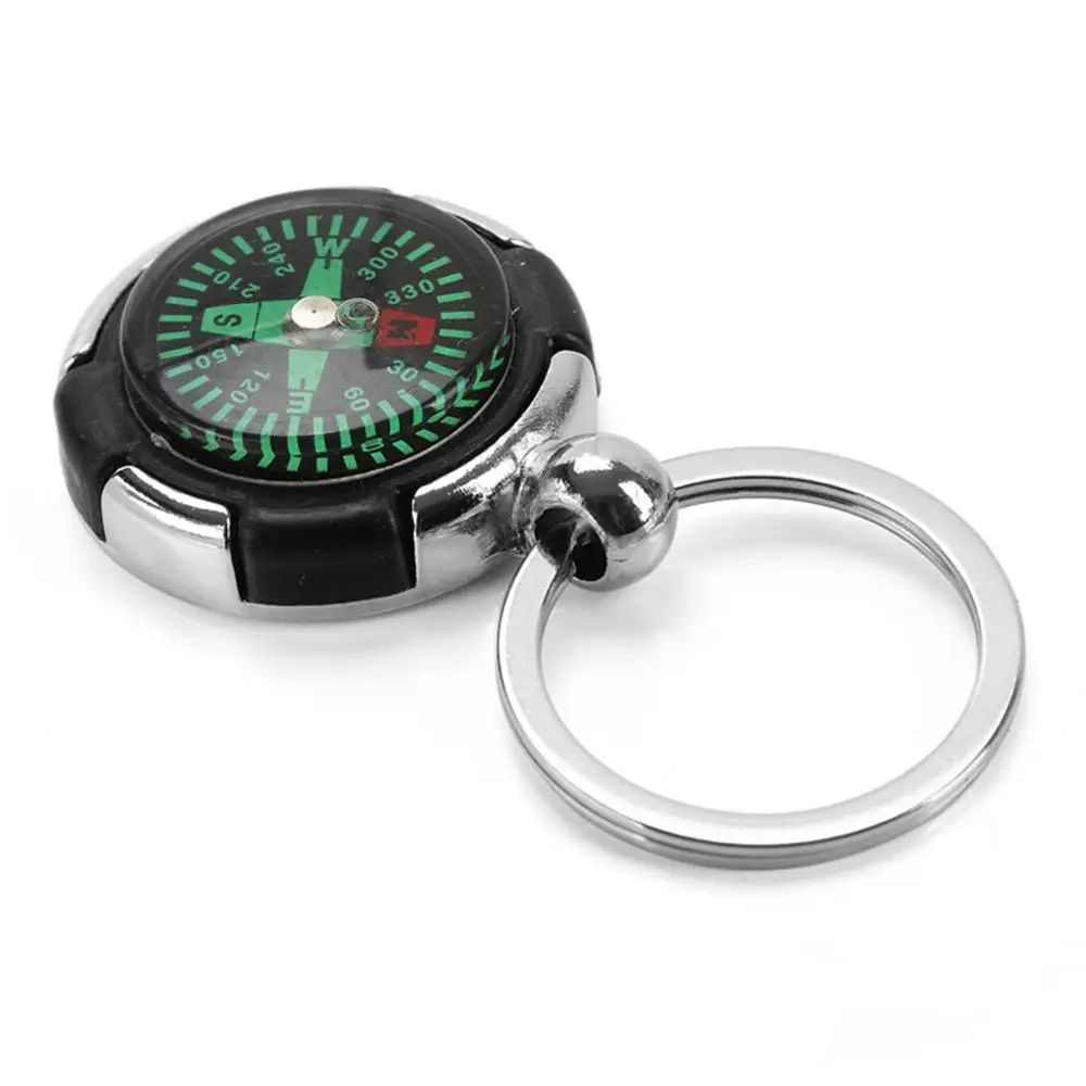 Портативный Мини Компас практичный Guider для наружного кемпинга компас брелок