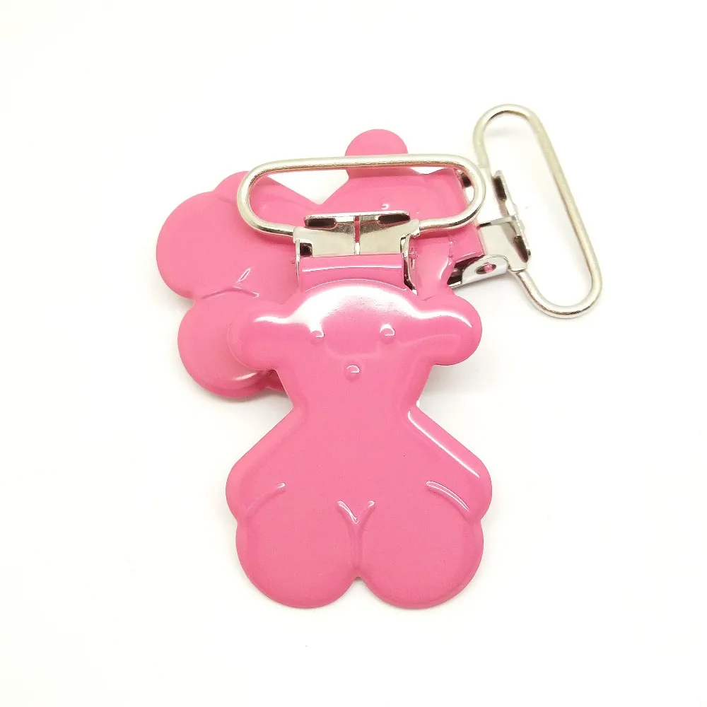 20 шт. в партии зажимы для соски медвежонке металлические подтяжек одежде|Зажимы