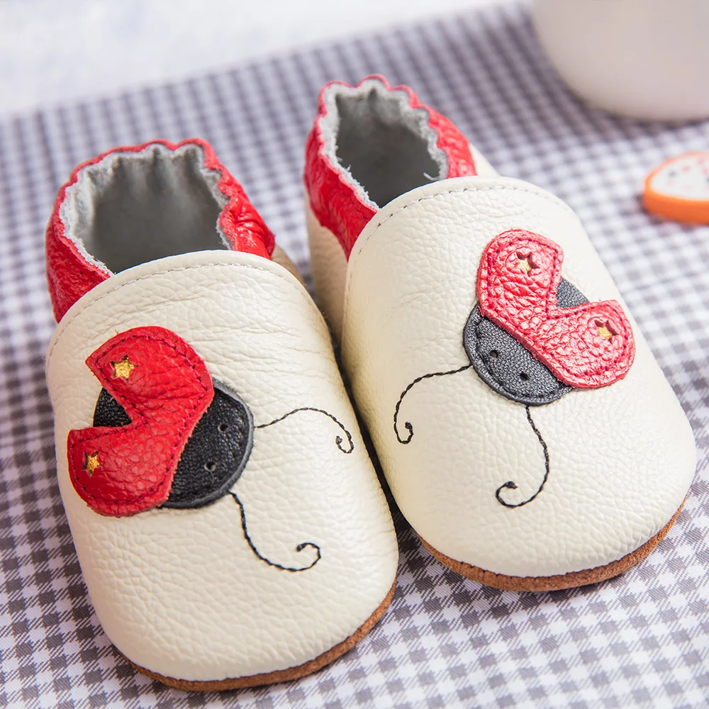 Baby Leather Casual Crib Shoes For First Steps For Toddlers Girl Boys Newborn Infant Educational Walkers kids Children Sneakers images - 6