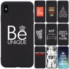 Чехол для HUAWEI P40 P20 P30 Pro Lite Mate 10 20 классный английский слоган с цитатами смешные слова не касайтесь моего телефона черный чехол из ТПУ