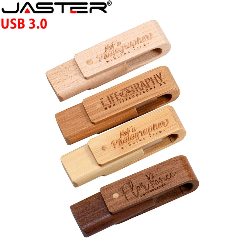 JASTER USB3.0 логотип клиента деревянный флеш-накопитель деревянная Флешка 4 ГБ 8 ГБ 16 ГБ 32 ГБ 64 Гб карта памяти(более 5 шт. бесплатный логотип