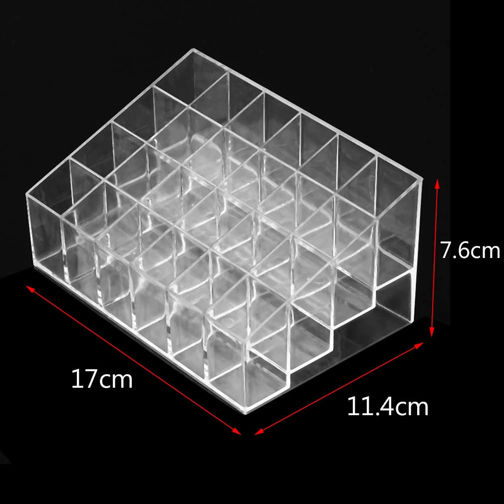 

40/36/24 Grids Multifunctional Home Bedroom Lipstick Stand Case Cosmetic Makeup Tools Organizer Holder Plastic Box