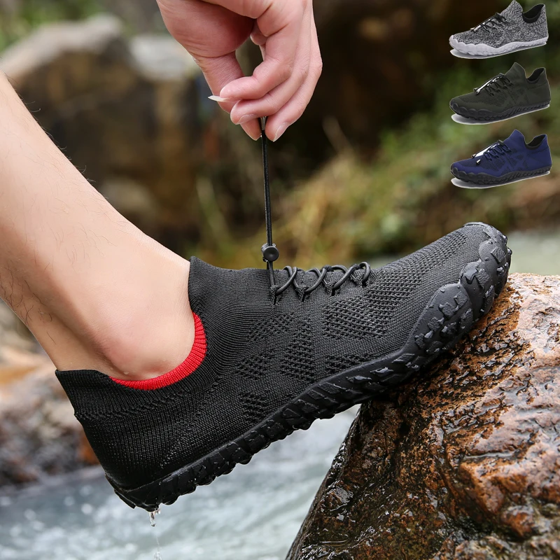 Barefoot Shoes Quick Dry Hiking Water Shoes Men Summer Sneaker Wading Aqua Shoes Beach Slippers Swimming Socks Tenis Masculino