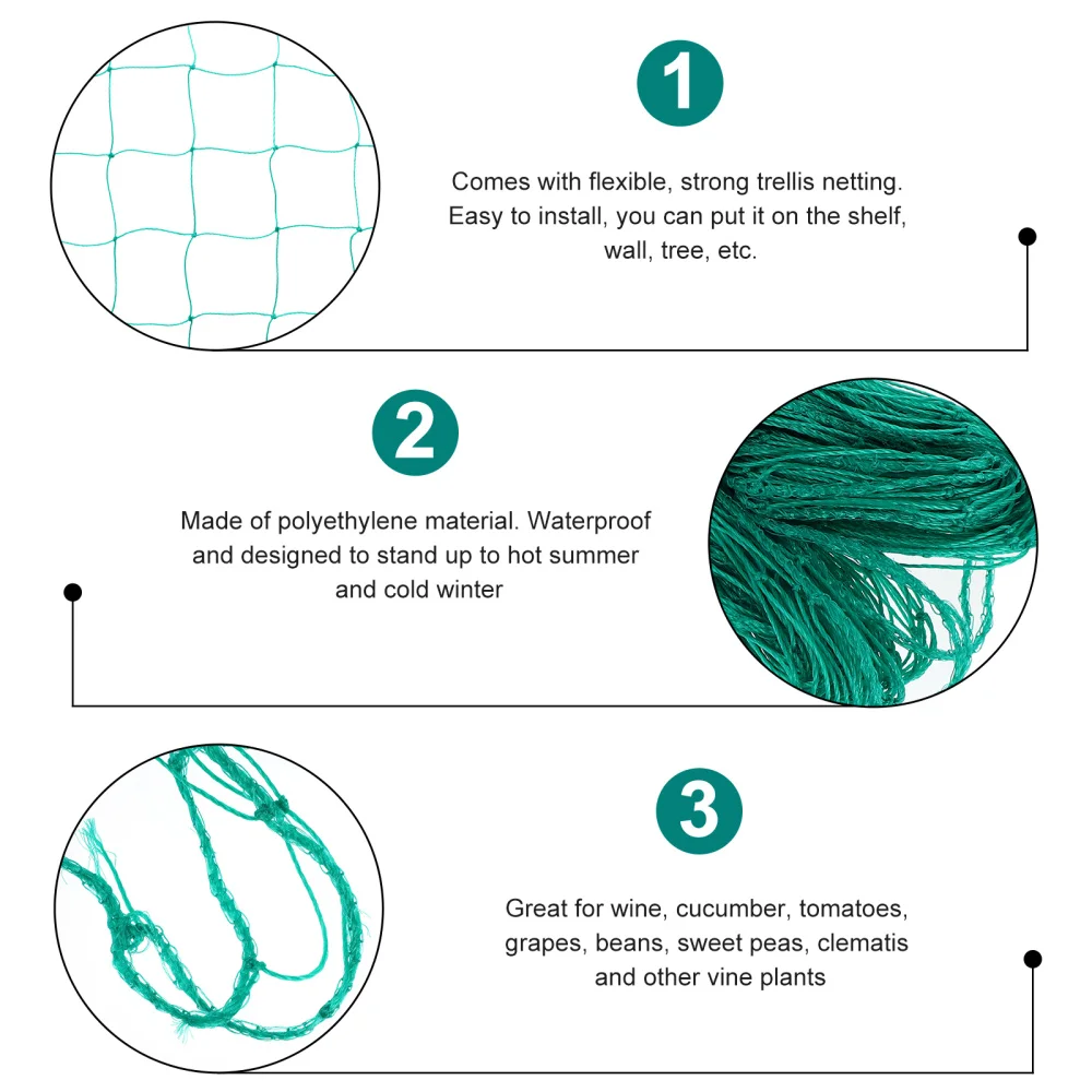 

Climbing Plant Support Garden Trellis Netting Gardening Tools for Climbing Plant