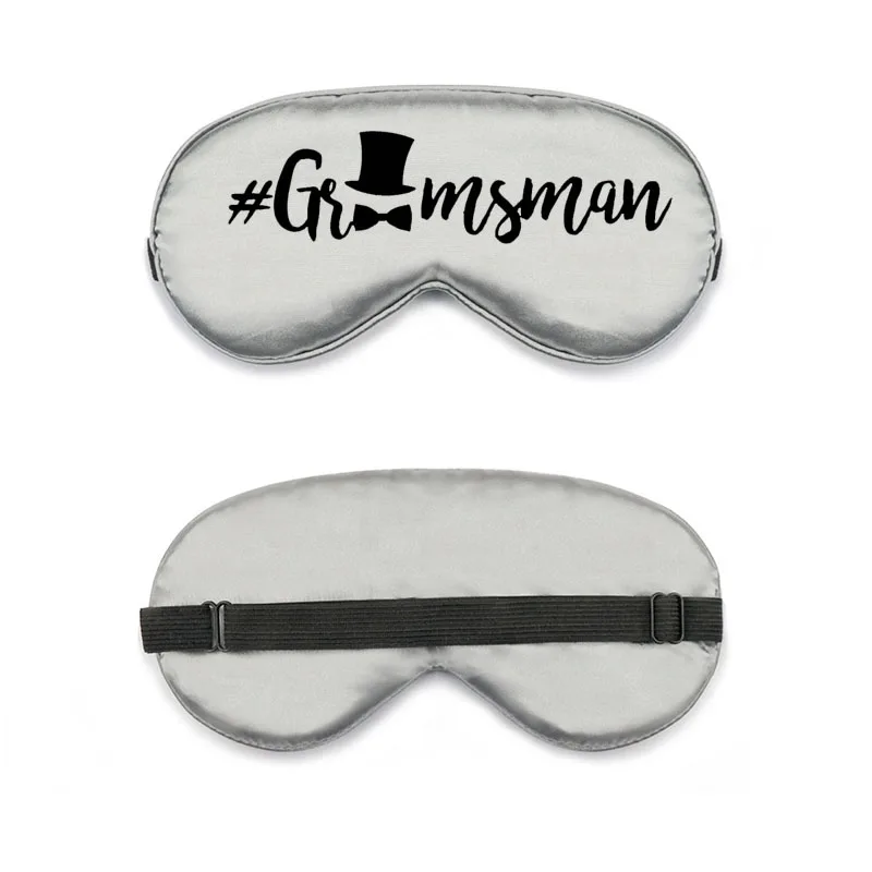 Команда жениха маска для сна Свадебные помолвки холостяк девичник вечерние