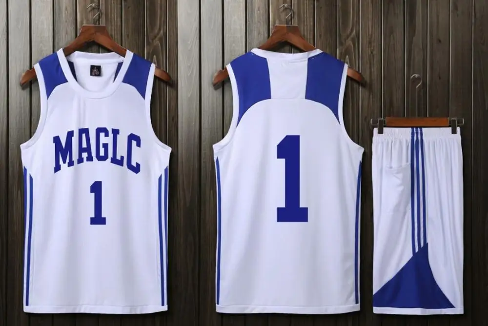 2019 Kid & Men Jerseys Basketball Throwback Cheap Uniforms Suits Sleeveless Shirt Team Training White |