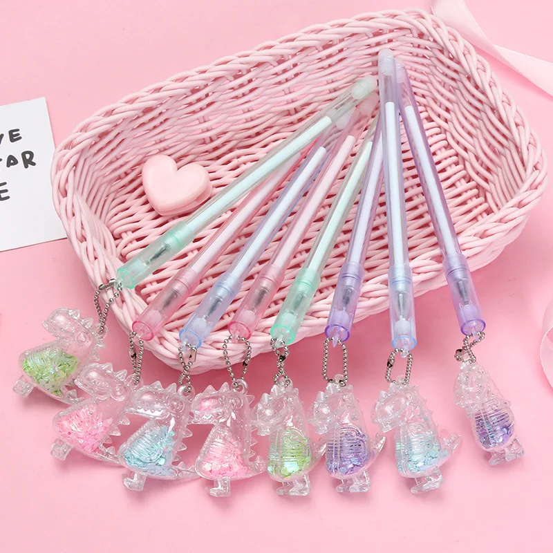 Ceny 24 Sztuk Koreański śliczne Kreatywny Dinozaur Cekiny Wisiorek żelowy Egzamin Studencki Długopis Signature Kawaii Szkolne Prezenty Hurtowych Tanie 24 Sztuk Koreański śliczne Kreatywny Dinozaur Cekiny Wisiorek żelowy Egzamin Studencki Długopis Signature Kawaii Szkolne Prezenty Hurtowych