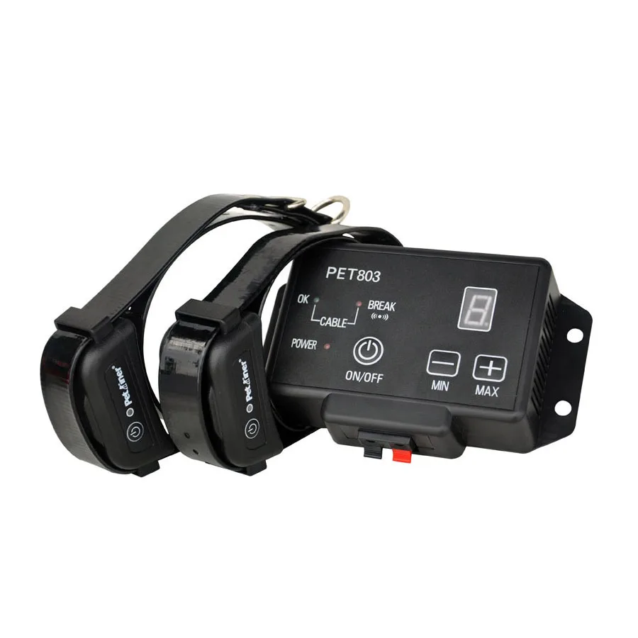

Training Electric Shock Dog Barking Device Anti Stop Bark Ultrasonic Pet Equipment Wireless Dog Boundary Fence Training Collar