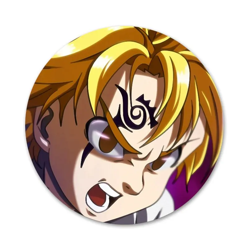 Семь смертных грехов мелиодас значок для одежды украшение рюкзака подарок | Дом и