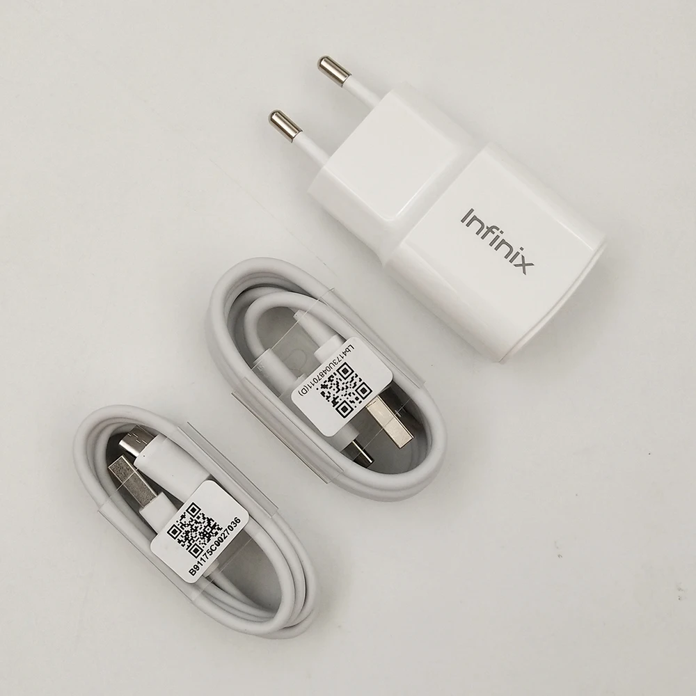 CQ-15AX Оригинальное быстрое зарядное устройство Infinix 15 Вт EU адаптер питания Micro USB/Type