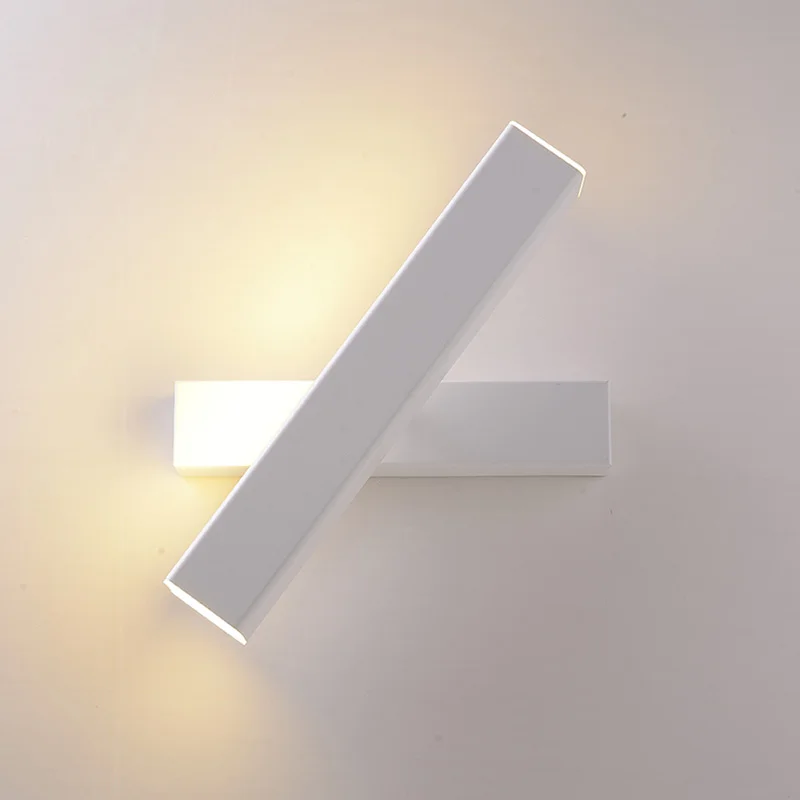 

Rotatable led wall lamp simple modern fashion adjustable angle corridor wall bedside bedroom lamp