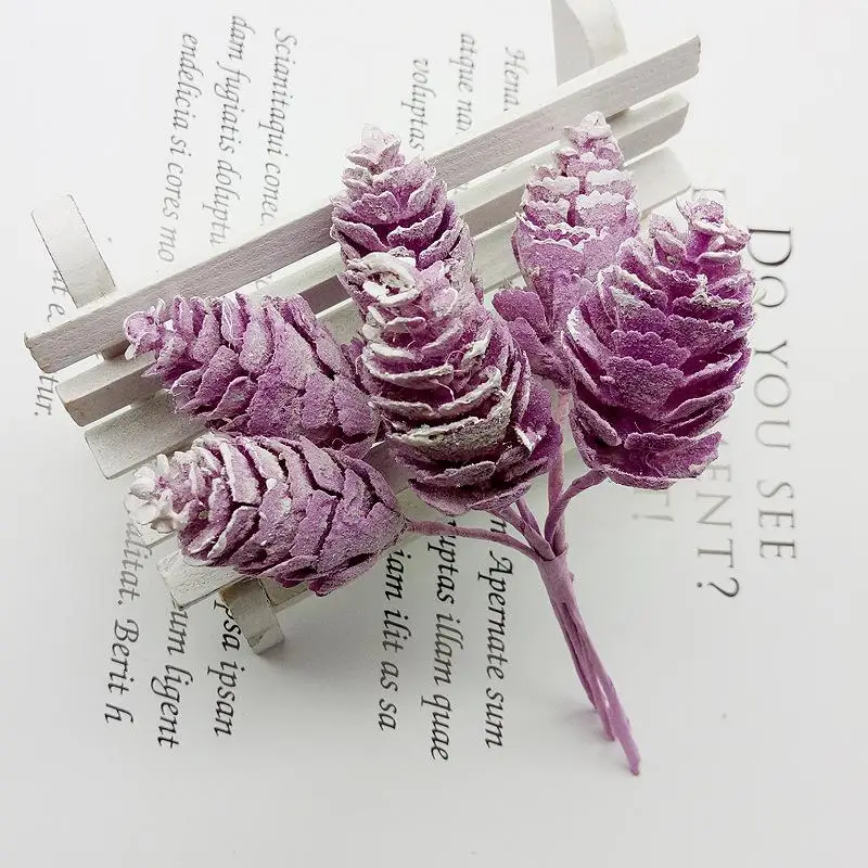 Искусственные растения DIY искусственные серия лесов цветная ананасовая трава