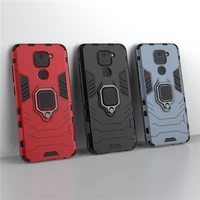 for xiaomi redmi note 9s 9 s case armor pc cover metal ring holder phone case for redmi note 8 pro cover shockproof hard bumper