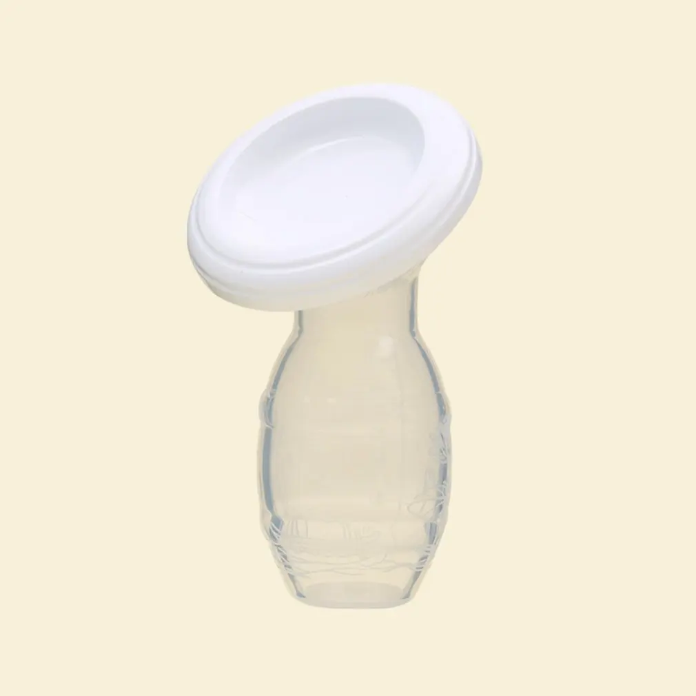 

Full Silicone Breast Pump Manual Breast Pump Partner Milking Anti-overflow Milk Collector Automatically Collect Breast Milk