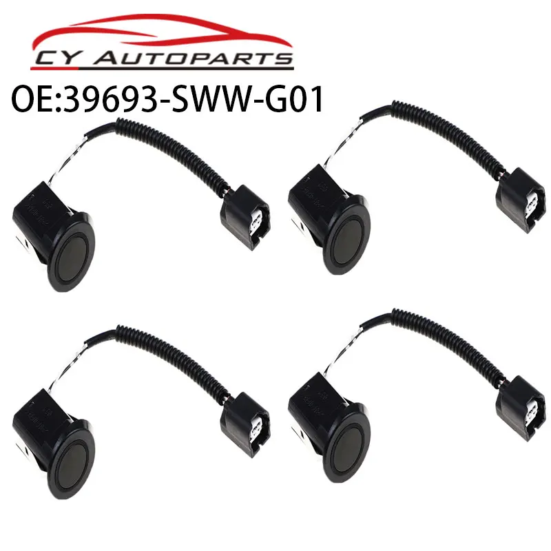 4 шт. Новинка для Honda 2007 2011 CRV задний датчик парковки CR V 39693 SWW G01 39693SWWG01 188300 5921
