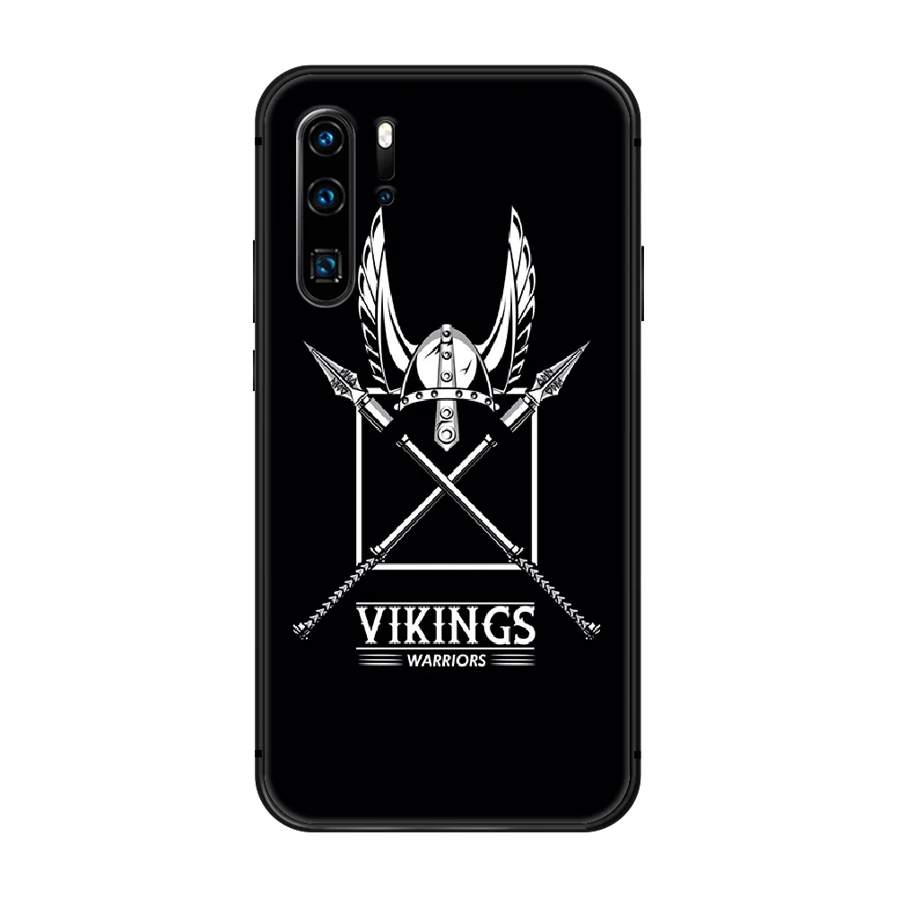 

Slavic Viking symbol Kolovrat Phone Case Cover Hull For Huawei P8 P9 P10 P20 P30 P40 Lite Pro Plus smart Z 2019 black shell soft