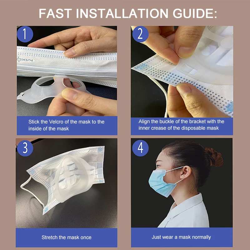 10 шт. многоразовые пылезащитные маски для взрослых|Подставки хранения и