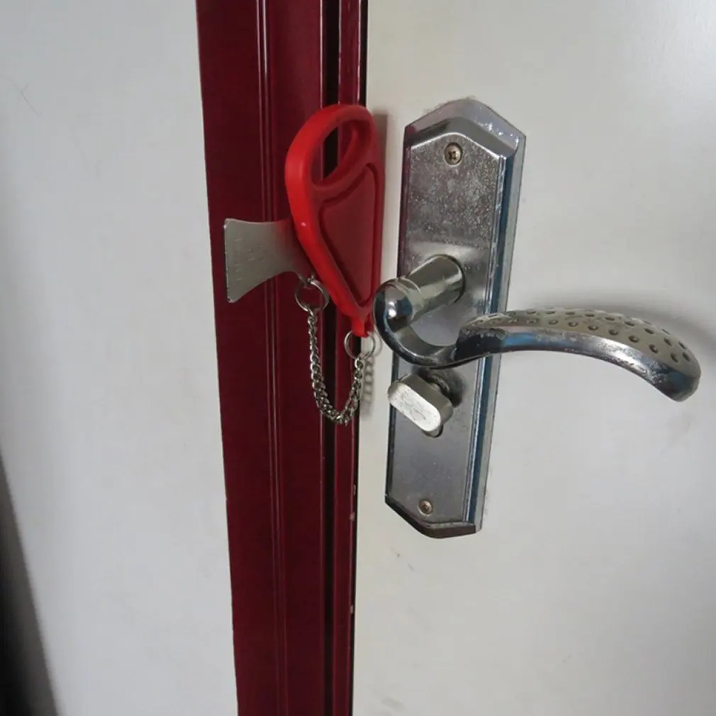 Портативный дверной замок для гостиницы самозащиты путешествий и