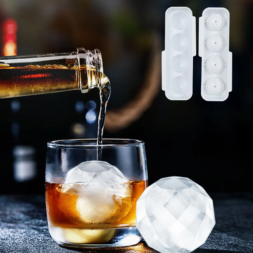 Кубика льда мяч создатель прессформы 3D круглая силиконовая форма для формы Кухня