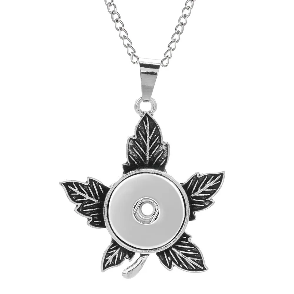 Новое Ювелирное Украшение 18 мм DIY винтажное ожерелье с кнопками женские ожерелья