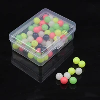 100pcs fihsing plastic luminous fishing beads glow in the dark 3 12 mm more size color mixing fishing accessories tackle
