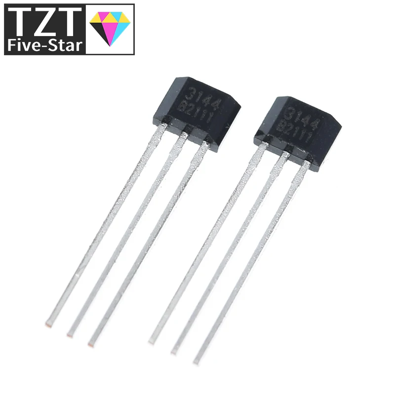 10pcs A3144 OH3144 Y3144 Hall Effect Sensor Brushless Electric Motor TO-92UA A3144EUA |