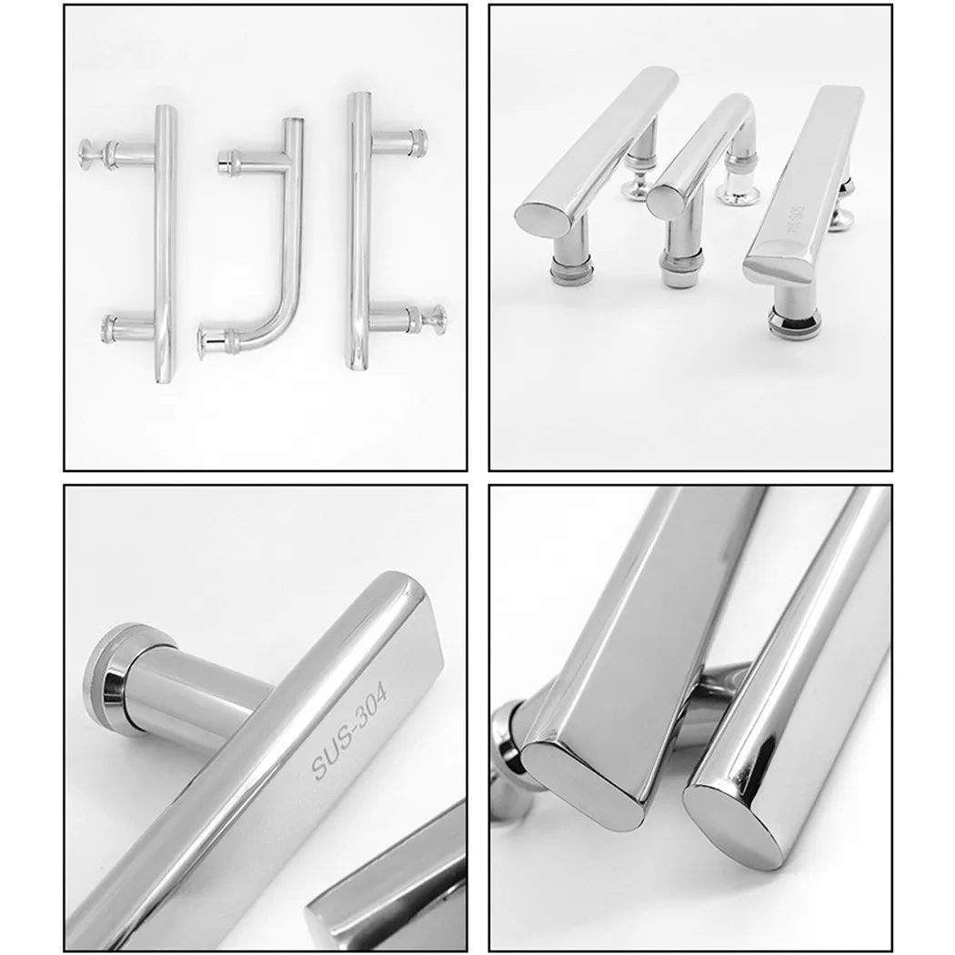 Многофункциональные дверные ручки 220 мм для окон серебристая нержавеющая сталь