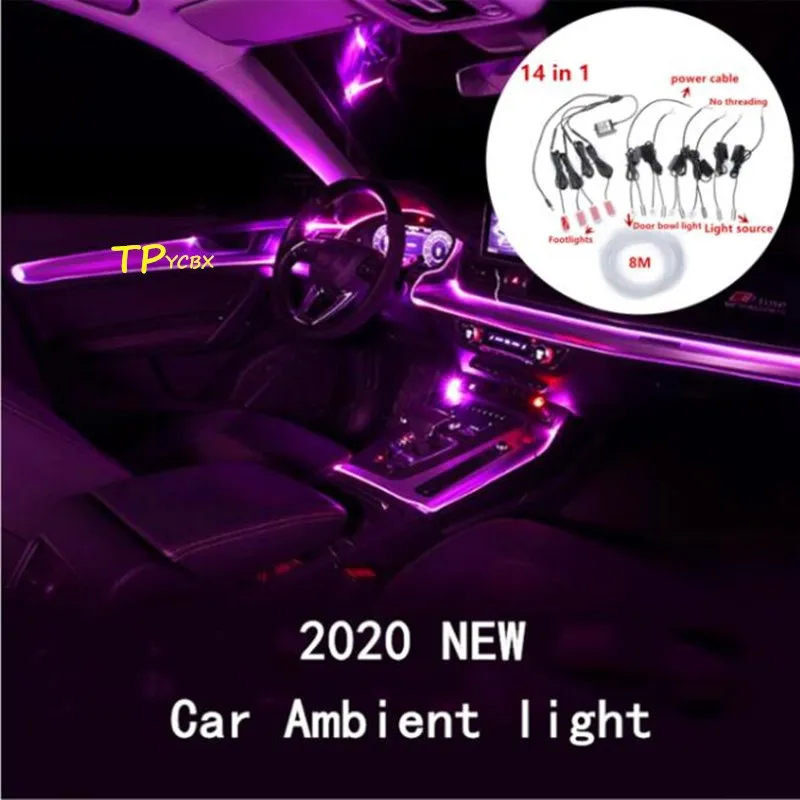 Оптоволоконный окружающий светодиодный атмосферсветильник свет Rgb App