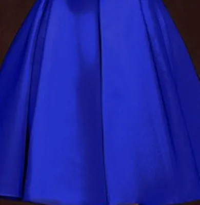 Royal Blue PTH-HJZY69# короткие на шнуровке Новое корейское приталенное платье для банкета, вечеринки, платье подружки невесты, платье фиолетового цвета для девочек красно-белое платье, платье для девочек - Цвет: Royal Blue