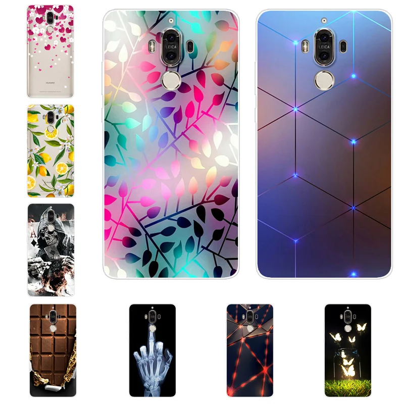 Чехол с принтом для Huawei Mate 20 lite RS 20X Pro чехол телефона милыми животными мягкий