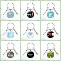 creative handmade keychain toothbrush toothpaste pendant keychain has special significance for protecting tooth personality