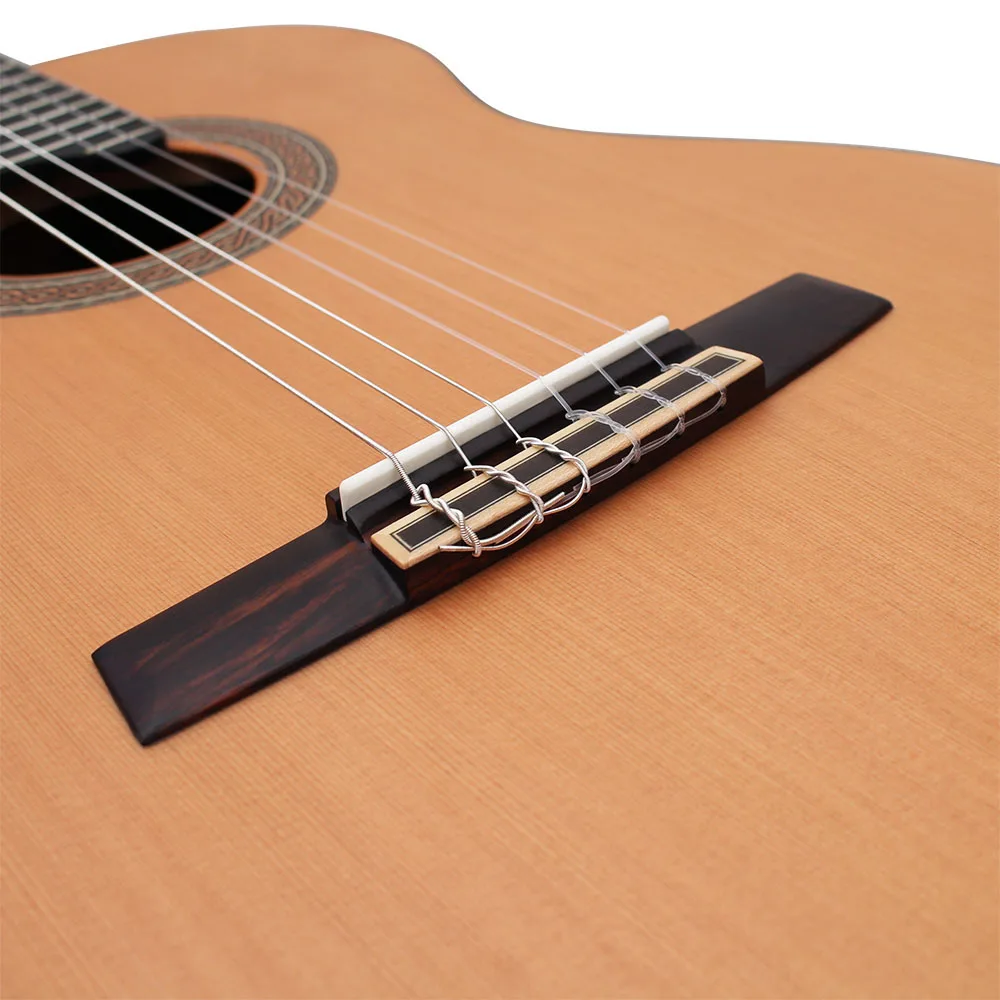 6 шт. Струны для классической гитары белые нейлоновые струны музыкальные Сменные