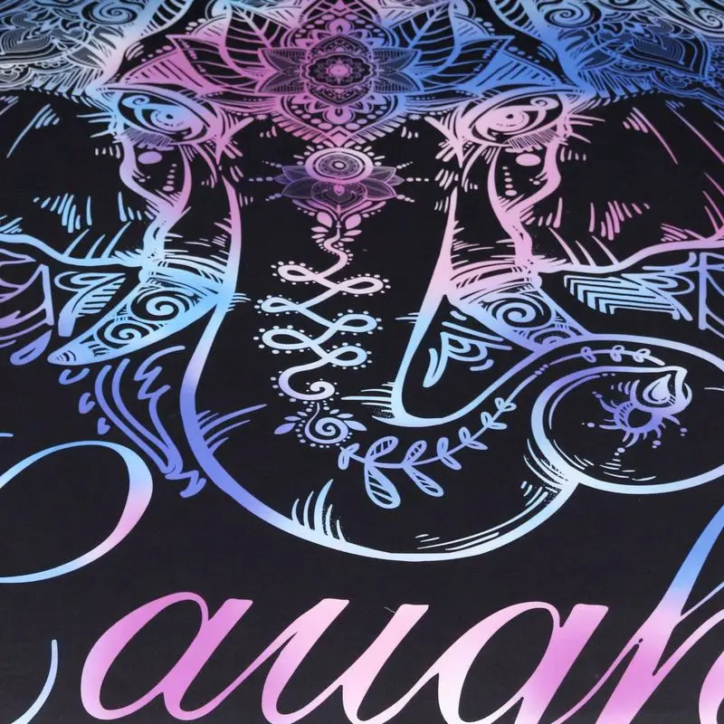 Пододеяльник с рисунком лотоса слона и 2 наволочки модное постельное белье