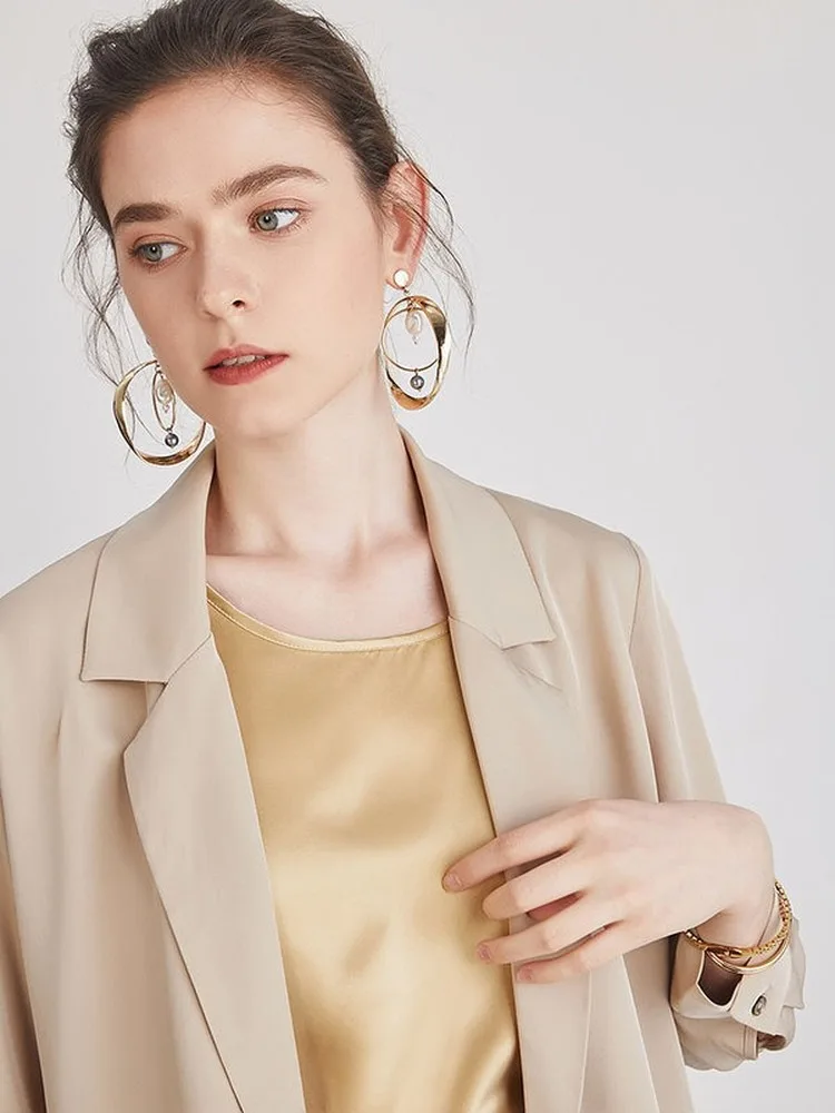 

Real Silk Waistcoat Women's 2020 Summer New Loose Sleeveless round Neck Silk Base Top Shirt with Narrow Straps Women