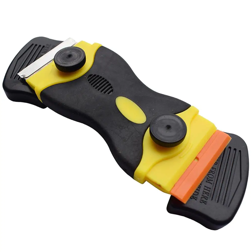 Скребок для лезвия бритвы 2-сторонний инструмент стекла керамики металла скребок