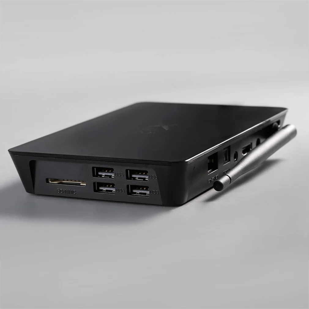 Amlogic S912 Восьмиядерный X92 2 4G/5 8G/802 11 b/g/n/ac Wifi 2G + 16G домашний Медиаплеер Smart Tv Box Top Black |
