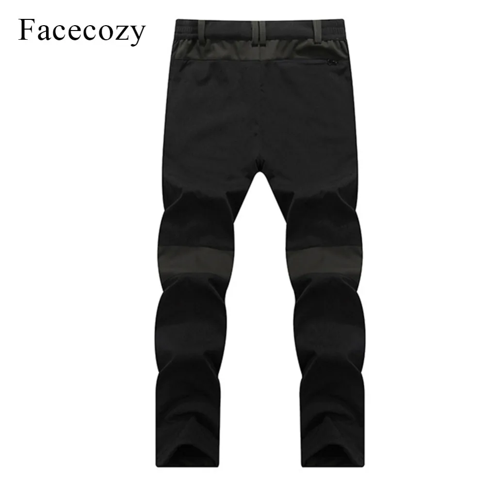 Facecozy, мужские флисовые треккинговые походные брюки, зимние уличные водонепроницаемые флисовые походные мужские спортивные брюки для охоты и рыбалки