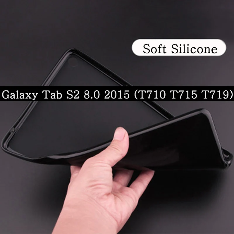 SM-T710 SM-T715 Смарт-крышка для samsung Galaxy Tab S2 8,0 T710 T715 T719 9,7 T810 T815 T813N T819N Fundas из искусственной кожи с автоматическим включением и сна - Цвет: SM-T710 SM-T715